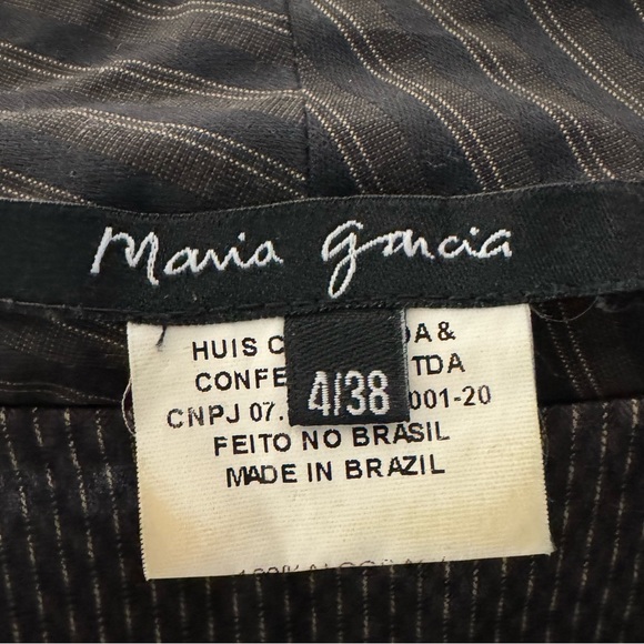 $45 CLOSET SALE: Maria Garcia Midi Dress with Belt - Picture 3 of 4